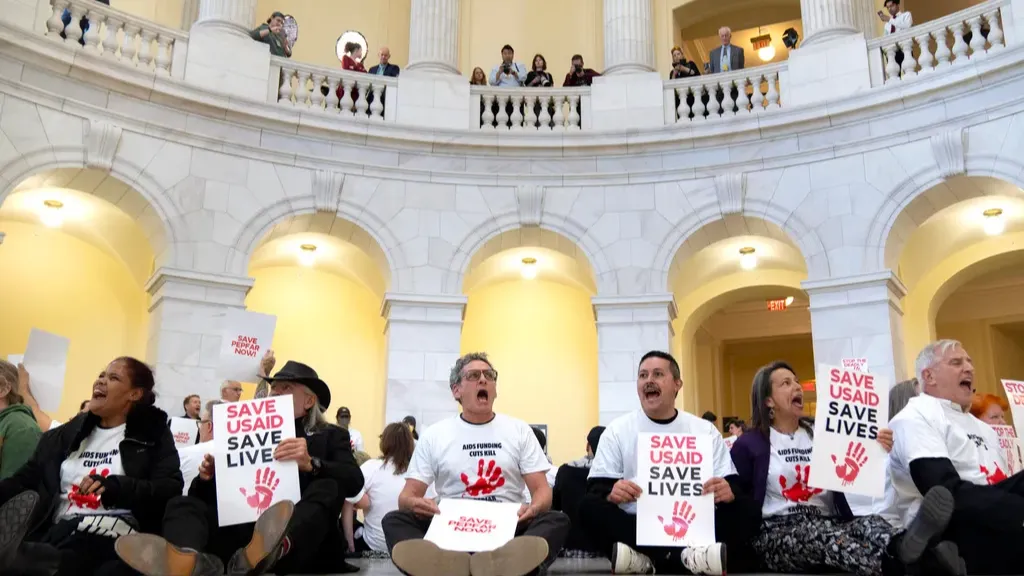 Health GAP Sit-In at US Captiol Building Health GAP Sit-In at US Captiol Building